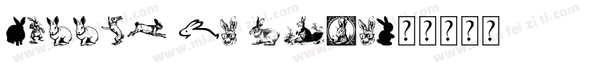Rabbit Wd Bold字体转换